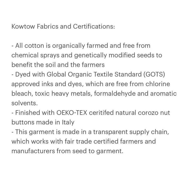 Kowtow Size Large Cyan Blue Long Sleeve Organic Cotton Greta Cardigan - Picture 7 of 9